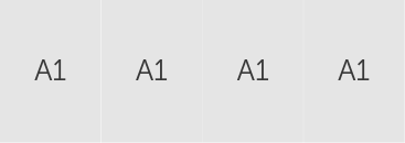 4/1 Streifen - B: 2.378 x H: 841 mm