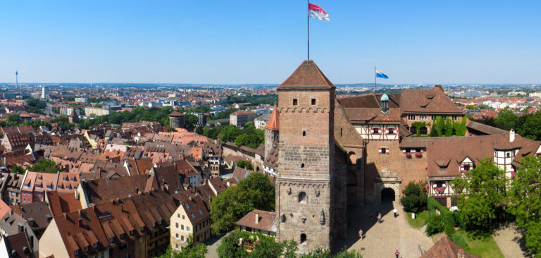 Panorama über Nürnberg