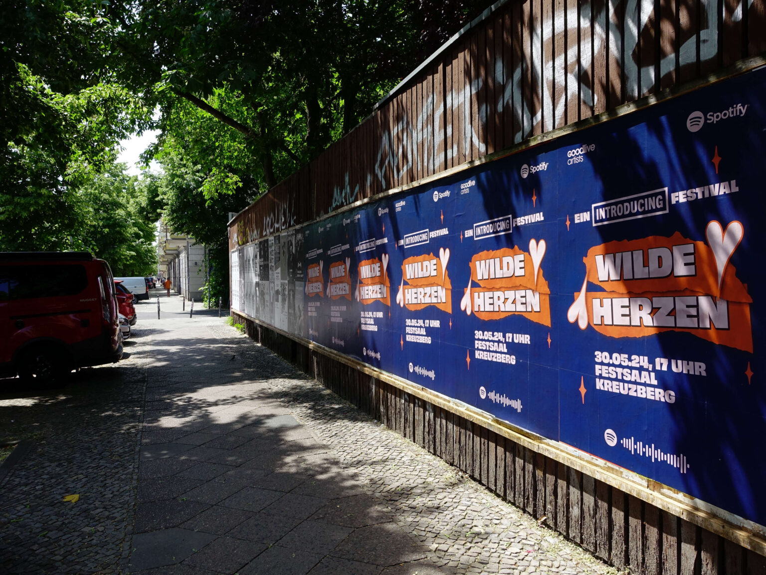 TownWall Berlin Spotify Wilde Herzen